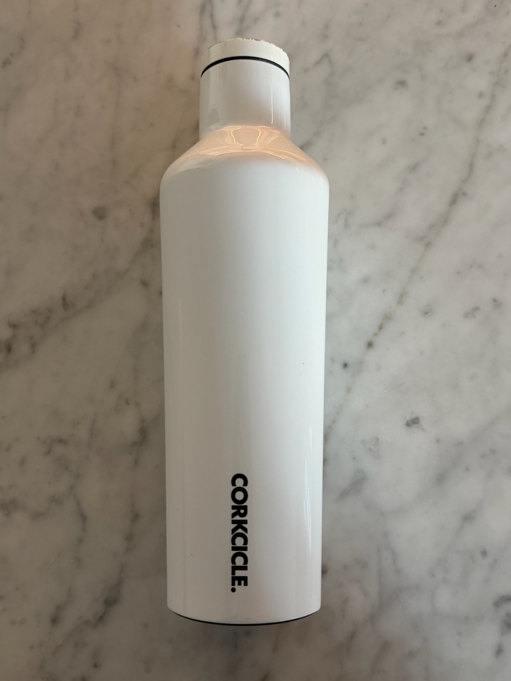 CORKCICLE White Insulated Bottle